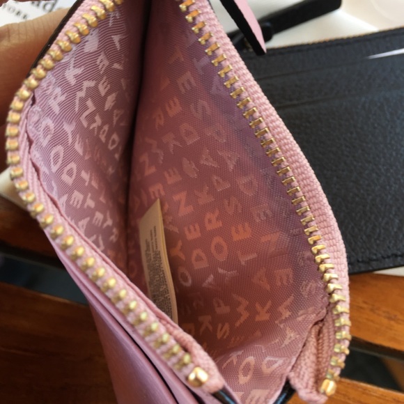 Kate Spade Card Wallet Holder Pink or Black - Picture 4 of 8